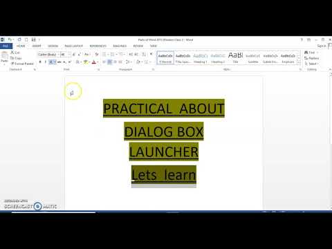 Thumbnail for Practical Dialog Box Launcher by IT'S ALL ABOUT EASY LEARNING