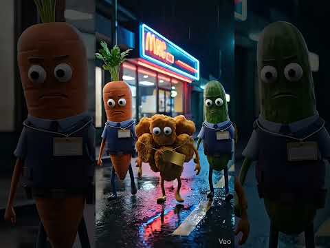 Thumbnail for Chicken nuggets getting arrested #shorts #aifoodcrimes by Ai Food Crimes