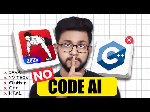 Thumbnail for Free AI দিয়েই App বানিয়ে ফেললাম মাত্র 10 মিনিটে! by Biprojeet Saha