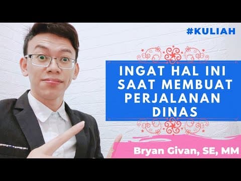 Thumbnail for ini Cara Membuat Jadwal Perjalanan Dinas yang Bikin Bos Kamu Senang by Bryan Givan