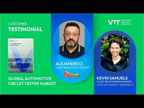 Thumbnail for Global & US Automotive Circuit Tester Market Report - VMR Power Probe Testimonial by Verified Market Research