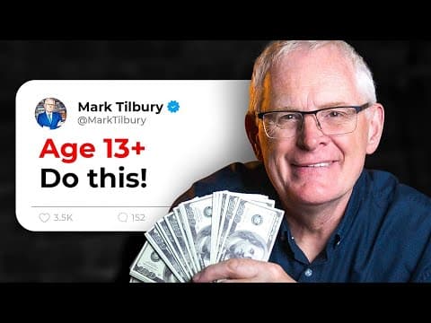Thumbnail for How to Invest As a Teen With $0 (Millionaire in Your 20's) by Mark Tilbury