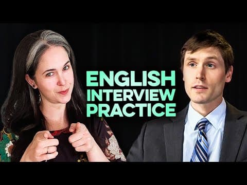 Thumbnail for English Job Interview Dos & Dont's! | English Conversation Practice by Rachel's English