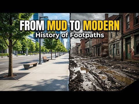 Thumbnail for The History of Footpaths: How Sidewalks Changed Cities Forever by Why It Exists