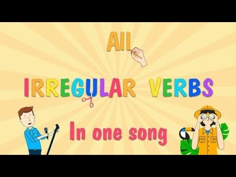Thumbnail for All Irregular Verbs | Learn 268 Irregular Verbs in One Song by Lingportal Online School of English