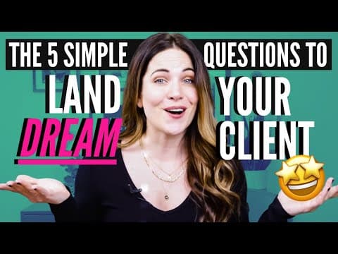 Thumbnail for How To Run A Discovery Sales Call: 5 Questions To Turn Prospects Into Paying Clients 🤑 by Alex Cattoni