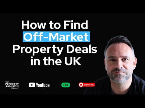 Thumbnail for The Secret to Finding Off-Market Property Deals in the UK in 2026 by Paul - Property Accelerator