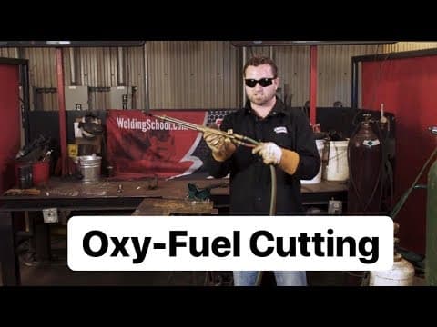 Thumbnail for How to Do Oxy-Fuel Cutting: Best Practices, Tips and Tricks by Tulsa Welding School