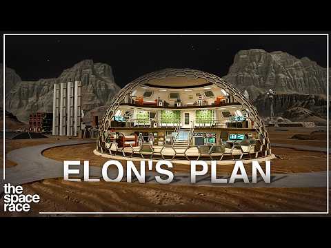 Thumbnail for How SpaceX Will Build a City on Mars by The Space Race