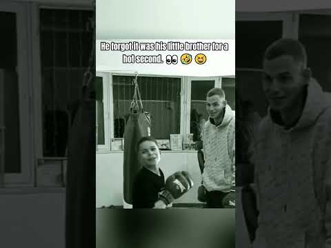Thumbnail for He had to remember that's still his brother #siblings #boxing #moment by Sport Launch