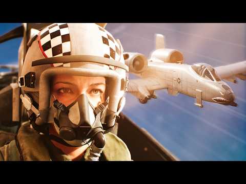 Thumbnail for Killer Chick in an A-10 Warthog by Yarnhub