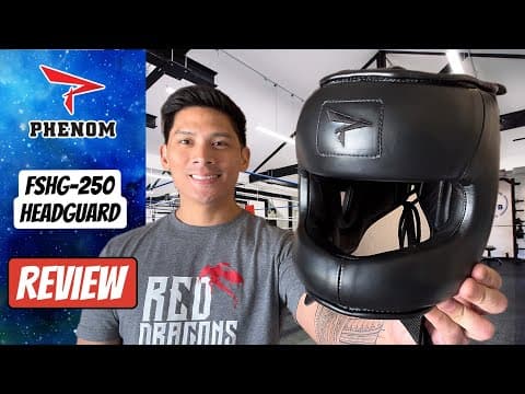 Thumbnail for Phenom FSHG 250 Headgear REVIEW- ONE OF THE BEST FACE SAVERS IVE USED! by csquaredboxing