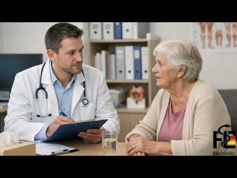 Thumbnail for Arzt-Patient-Gespräch in der Praxis | Gastroenteritis | Hörtraining FSP / FaMed by Fachleiter