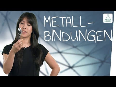 Thumbnail for Metallbindungen einfach erklärt I musstewissen Chemie by musstewissen Chemie