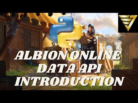 Thumbnail for Albion Online Data API Introduction - Getting Market Prices | #203 by Brandon Jacobson (Jacobson Enterprises)