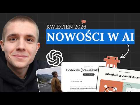 Thumbnail for Szalony miesiąc w świecie AI [Newsy AI - 04.2026] by Mikołaj Abramczuk