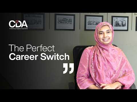 Thumbnail for Neeha’s Career Shift Story | UI UX Design Course in Kerala | CDA Academy by CDA Academy
