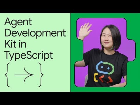 Thumbnail for Build your first Typescript agent with Google ADK by Google for Developers