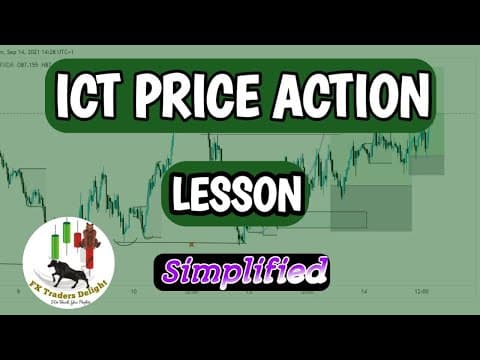 Thumbnail for ICT PRICE ACTION LESSON {SIMPLIFIED ICT FOREX STRATEGY} by Komepips
