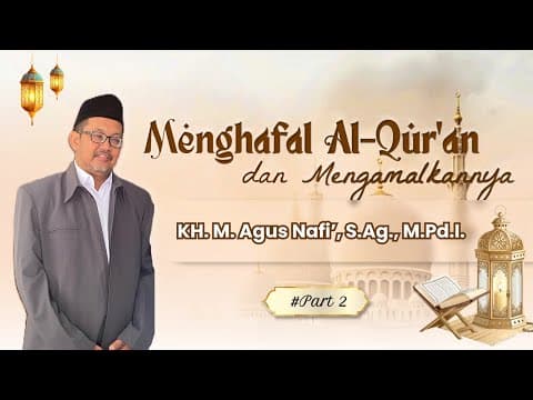 Thumbnail for #Part 2 - SABAR - KH. M. Agus Nafi’, S.Ag., M.Pd.I.  by man2kudusofficial