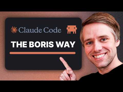 Thumbnail for How to Use Claude Code the Boris Way by GritAI Studio
