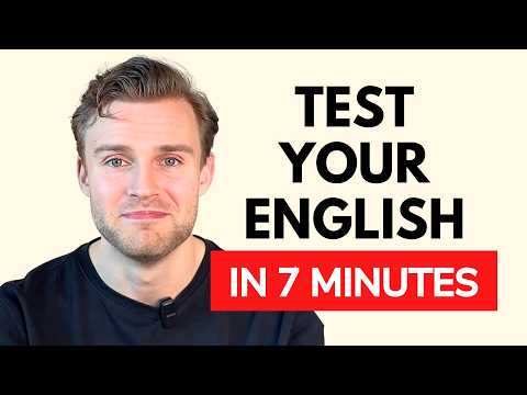 Thumbnail for How Good Is Your English? Take This 7-Minute Test! by English At The Ready
