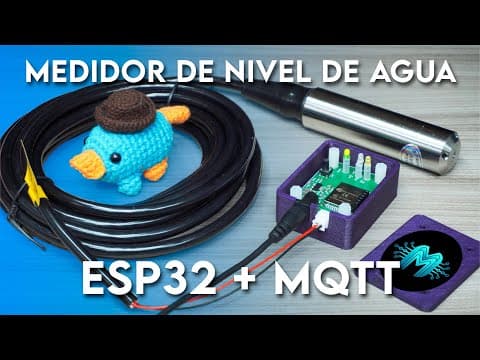 Thumbnail for Medidor de nivel de agua de tanque con ESP32 y MQTT by Mundo Electrónica