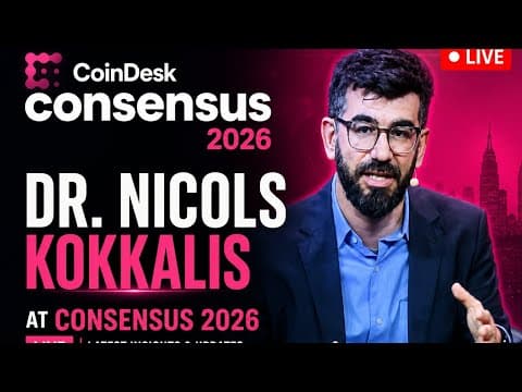 Thumbnail for Dr Nicolas Kokkalis LIVE at Consensus 2026 | Pi Network Big Update by PI GCV INDIA
