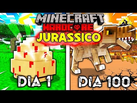 Thumbnail for 🦖SOBREVIVÍ 100 Días SIENDO un DINOSAURIO! en Minecraft HARDCORE #100dias #jurassicworld by Misaki Gamer