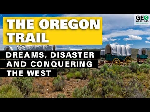 Thumbnail for The Oregon Trail: Dreams, Disaster, and Conquering the West by Geographics