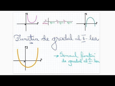 Thumbnail for Functia de gradul al II-lea: semnul functiei - Clasa a IX-a by Pauza de Mate