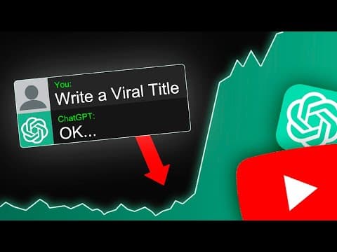 Thumbnail for Write YouTube Titles with ChatGPT & Get 2X MORE Views!! by DecodingYT