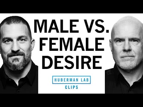Thumbnail for Why Men & Women Show Attraction Differently | Dr. Michael Platt & Dr. Andrew Huberman by Huberman Lab Clips