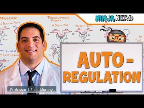 Thumbnail for Renal | Autoregulation (Updated) by Ninja Nerd