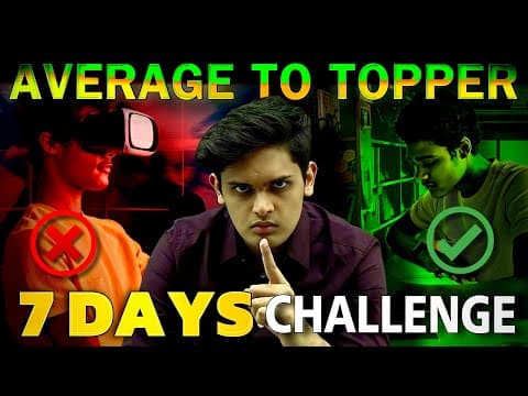 Thumbnail for Average to Topper in Next 7 Days🔥| Secret Tips of Every Topper| Prashant Kirad by ExpHub - Prashant Kirad
