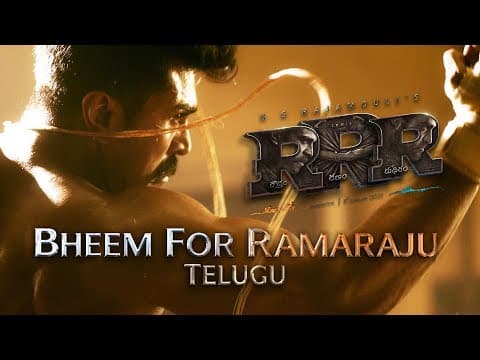 Thumbnail for Bheem For Ramaraju - Ramaraju Intro - RRR(Telugu) | NTR, Ram Charan, Ajay Devgn | SS Rajamouli by DVV Entertainment