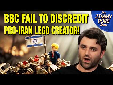Thumbnail for BBC Propagandist HUMILIATED By Pro-Iran Lego Movie Creator! by The Jimmy Dore Show