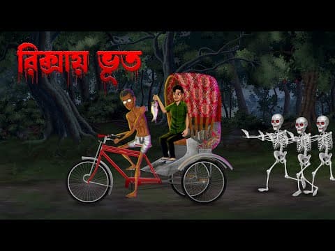 Thumbnail for রিক্সায় ভূত ।  Rickshaw Bhut । Bengali Horror Cartoon | Khirer Putul by Khirer Putul