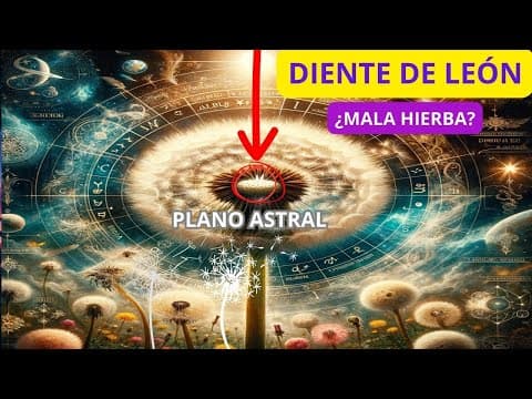 Thumbnail for 🔴 DIENTE de LEÓN  SECRETOS Astrales ✨ by HierbasyPlantasAstrales🌿🌱
