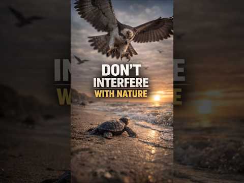 Thumbnail for Don’t Interfere With Nature 🐢 | Turtle Survival Journey | #turtle #animals #wildlife #sea #shorts by Jaane Kaise