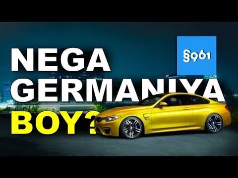 Thumbnail for GERMANIYA IQTISODIY MO'JIZASI | §961 by PARAGRAF 961 | ПАРАГРАФ 961