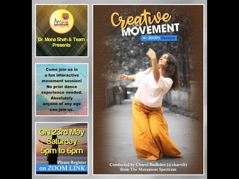 Thumbnail for Creative Dance Movement by Anshu Centre - Event -1 by Dr. Mona Shah