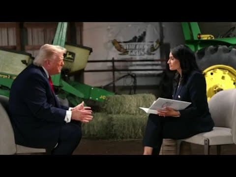 Thumbnail for Trump storms out of NBC interview after being pressed about election fraud claims by Sky News Australia