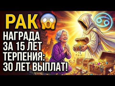 Thumbnail for 🔴♋РАКИ, СРОЧНО! 😱15 ЛЕТ АДА ЗАКОНЧИЛИСЬ! 🤑2026 ГОД — ВАШ ЗОЛОТОЙ ВЕК❗❗❗ by 🦀СЕКРЕТЫ РАКА♋