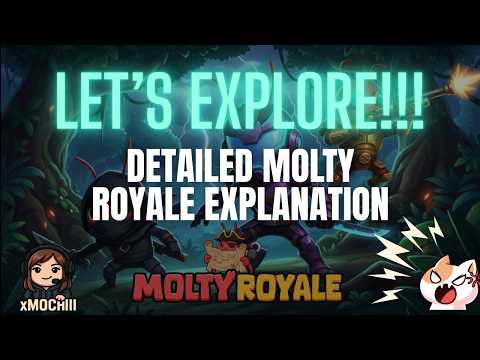Thumbnail for Molty Royale FULL Explanation (Website, Rooms, UI , CROSSForge, $Moltz) 🤖🔥 by xMochiiiTV