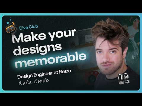 Thumbnail for Rafa Conde - Make your designs memorable by Dive Club 🤿