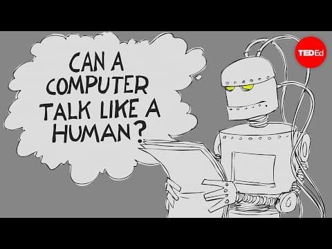 Thumbnail for The Turing test: Can a computer pass for a human? - Alex Gendler by TED-Ed