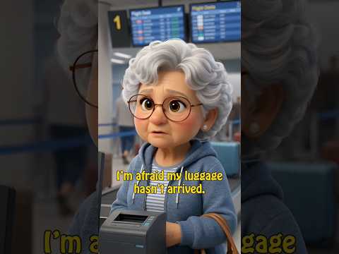 Thumbnail for Don’t Panic at the Airport 😳 Speak Like This! by English with Grandma & Grandpa