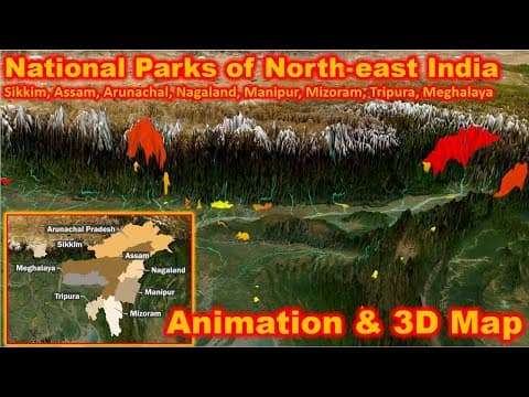 Thumbnail for National parks(5/7) of north east Sikkim, Assam, Arunachal, Meghalaya, Manipur, Nagaland, Mizoram by Zeta Axis (UPSC-SSC)
