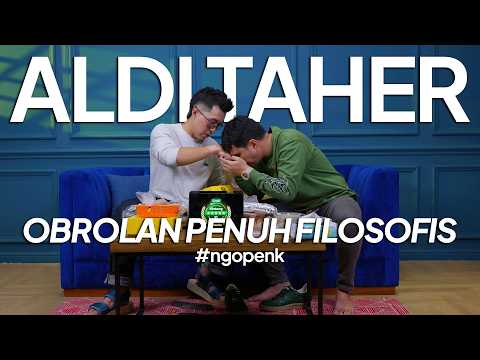 Thumbnail for #ngopenk  PODCAST BERSAMA ALDI TAHER, OBROLAN PENUH FILOSOFIS by Tirta PengPengPeng